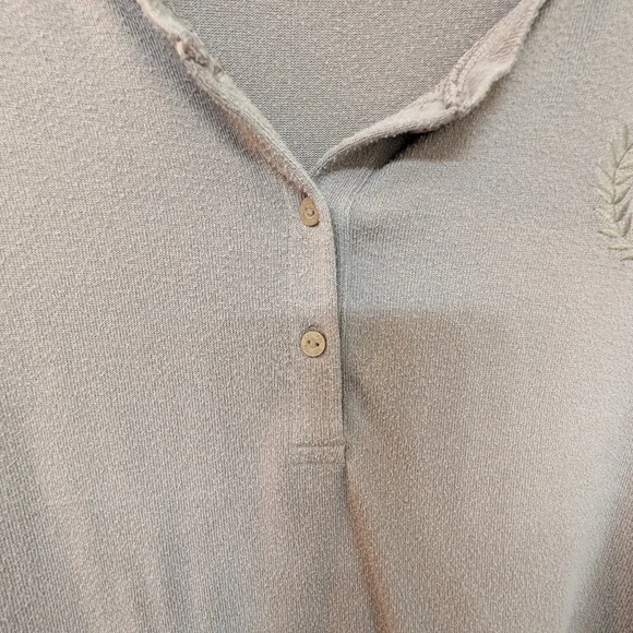 PINK Victoria's Secret Long Sleeve Sleep Shirt In Iced Coffee - Picture 6 of 9